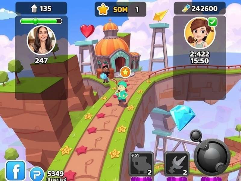 Diamond Rush Gameplay Screenshot