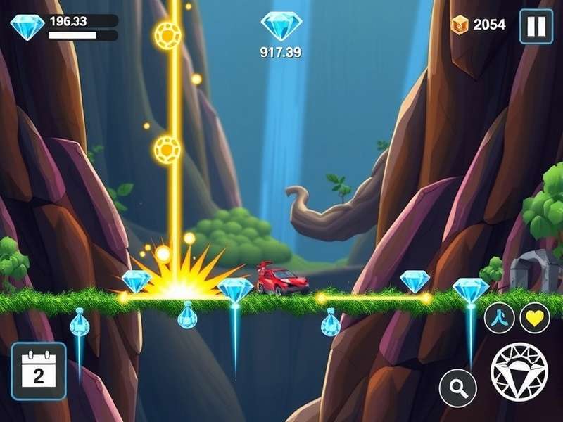 Diamond Rush Level Progression